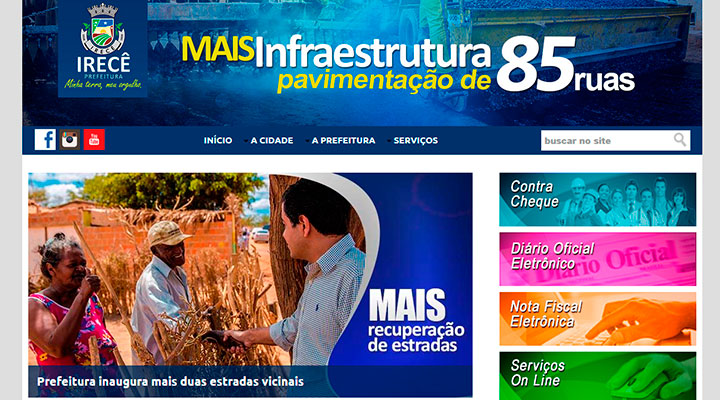 Portfolio Prefeitura de Irecê